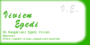 vivien egedi business card